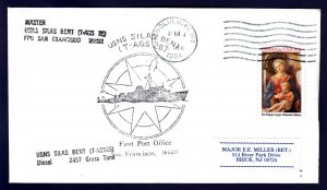 USNS SILAS BENT T-AGS-26 Naval Cover