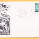 #974 JULIETTE LOW - GIRL SCOUTS Stamp FDC