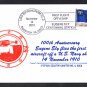 First Aircraft Flown from a US Navy Ship 100th Anniversary Cover