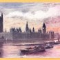 HOUSES OF PARLIAMENT United Kingdom Postcard
