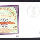 Submarine USS MARIANO G. VALLEJO SSBN-658 Launching BECK #B575 Naval Cover