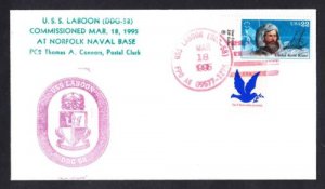 USS LABOON DDG-58 Commissioning Naval Cover