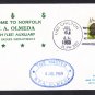 RFA OLMEDA A-124 Visit Norfolk VA Royal Navy Ship Cover