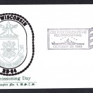 USS WISCONSIN BB-64 Commissioning Naval Cover