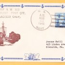 USS CHIEF AM-315 1946 Naval Cover