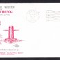 USS DANIEL WEBSTER SSBN-626 Launching DPS#3 Cachet Naval Submarine Cover