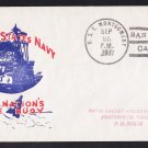 USS MONTGOMERY DM-17 San Diego CA 1937 Naval Cover