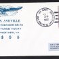 USS ASHEVILLE SSN-758 Launching Naval Submarine Cover