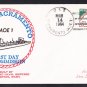 Replenisment Ship USS SACRAMENTO AOE-1 Commissioning BECK #B426 Naval Cover