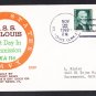Amphibious Cargop Ship USS SAINT LOUIS LKA-116 Commissioning BECK #B819 Naval Cover