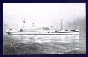 USS BOUNTIFUL AH-9 Navy Hospital Ship Postcard