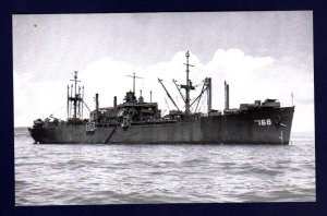 USS GAGE APA-168 Amphibious Attack Transport Ship Postcard