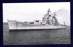 USS COLUMBUS CA-74 Cruiser Navy Ship Postcard