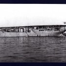 USS LANGLEY CV-1 Aircarft Carrier Navy Ship Postcard