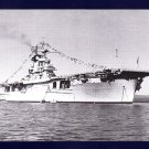 USS WASP CV-7 Aircraft Carrier Navy Ship Postcard