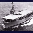 USS BADOENG STRAIT CVE-116 Escort Carrier Navy Ship Postcard