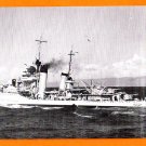 USS SMITH DD-378 Destroyer Navy Ship Postcard