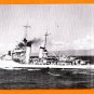 USS SMITH DD-378 Destroyer Navy Ship Postcard
