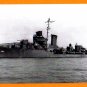 USS RALPH TALBOT DD-390 Destroyer Navy Ship Postcard