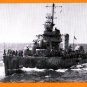 USS AARON WARD DD-483 Destroyer Navy Ship Postcard