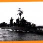 USS MARSHALL DD-676 Destroyer Navy Ship Postcard