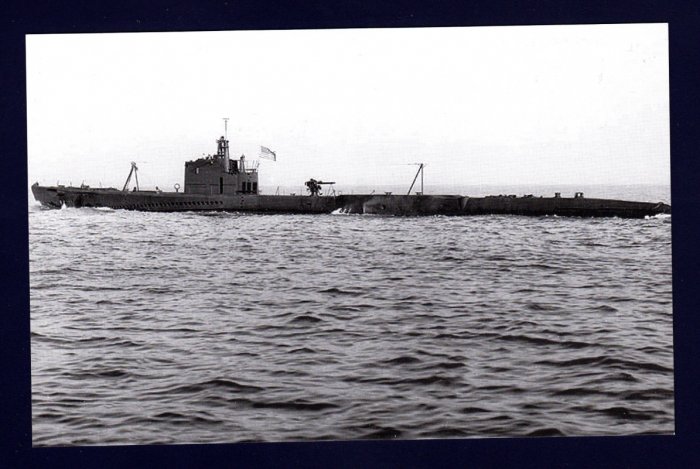 USS STINGRAY SS-186 Submarine Navy Ship Postcard