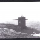 USS THRESHER SSN-593 Submarine Navy Ship Postcard