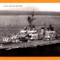uSS MOALE DD-693 Destroyer Navy Ship Postcard