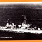 USS HAWKINS DD-873 Destroyer Navy Ship Postcard