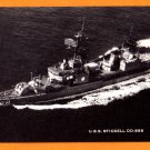 USS STICKELL DD-888 Destroyer Navy Ship Postcard