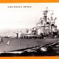 USS WILLIS A. LEE DL-4 Destroyer Leader Navy Ship Postcard