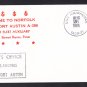 RFA FORT AUSTIN A-386 Visit To Norfolk Royal Navy Ship Cover