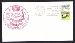 McMURDO STATION ANTARCTICA 1976 Operation Deep Freeze Polar Cover
