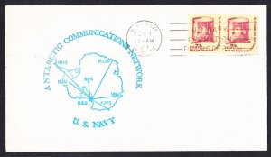 ANTARCTICA COMMUNICATIONS NETWORK McMURDO STATION ANTARCTICA 1977 Operation Deep Freeze Polar Cover