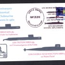 1960 HISTORICAL NUCLEAR SUBMARINE DEPLOYMENTS Naval Cover MHcachets ONLY 8 MADE
