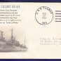 USS TALBOT DD-114 FANCY CANCEL 1934 Naval Cover MHcachets ONLY 1 MADE