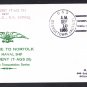 USNS SILAS BENT T-AGS-26 Norfolk VA Naval Cover