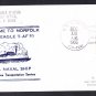 USNS BALD EAGLE T-AF-50 Norfolk VA Naval Cover