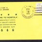 USNS VINDICATOR T-AGOS-3 Norfolk VA Naval Cover