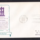 #857 AMERICAN PRINTING Stamp FDC