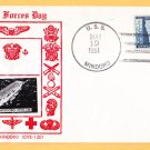 USS MINDORO CVE-120 Crosby Type Photo Cachet Naval Cover
