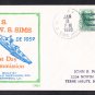 Destroyer Escort USS W.E. SIMS DE-1059 Commissioning BECK #B815 Naval Cover