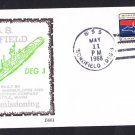 Guided Missile Escort USS SCHOFIELD DEG-3 Commissioning BECK #B661 Naval Cover