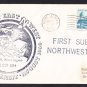 USS SEADRAGON SSN-584 1960 POLAR TRANSIT Naval Submarine Cover