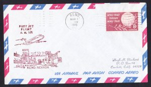 AM105 Reno NV to Phoenix AZ First Flight Cover