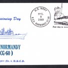 USS NORMANDY CG-60 Commissioning Naval Cover