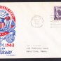 #957 WISCONSIN STATEHOOD Stamp STAEHLE First Day Cover