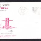 USS DANIEL WEBSTER SSBN-626 Launching DPS Naval Submarine Cover
