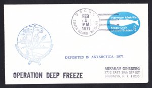 USCGC STATEN ISLAND WAGB-278 Deep Freeze 1971 Polar Ship Cover