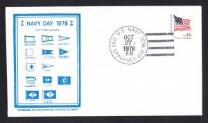 USS SPRUANCE DD-963 Navy Day Naval Cover